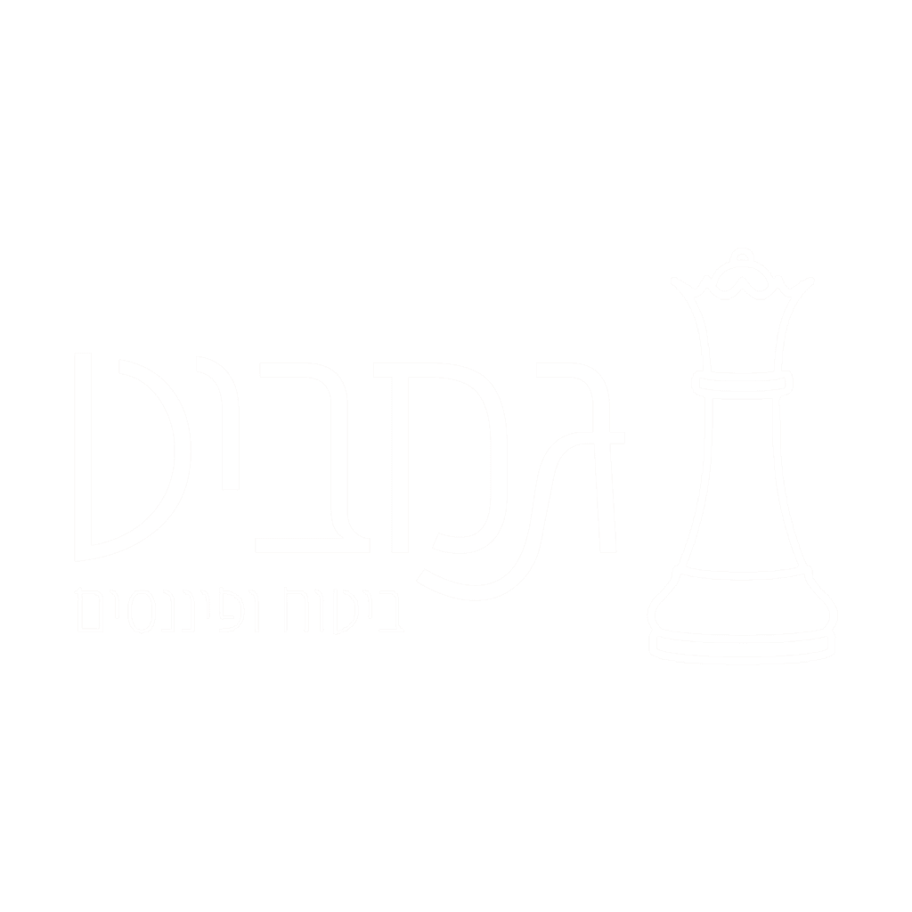 גמביט לוגו לבן